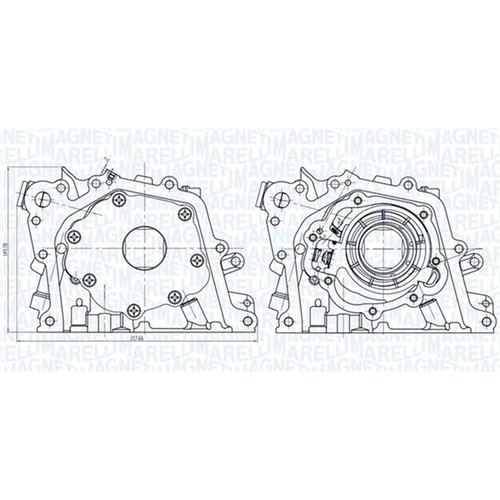 Magneti marelli motorölpumpe - marelli,